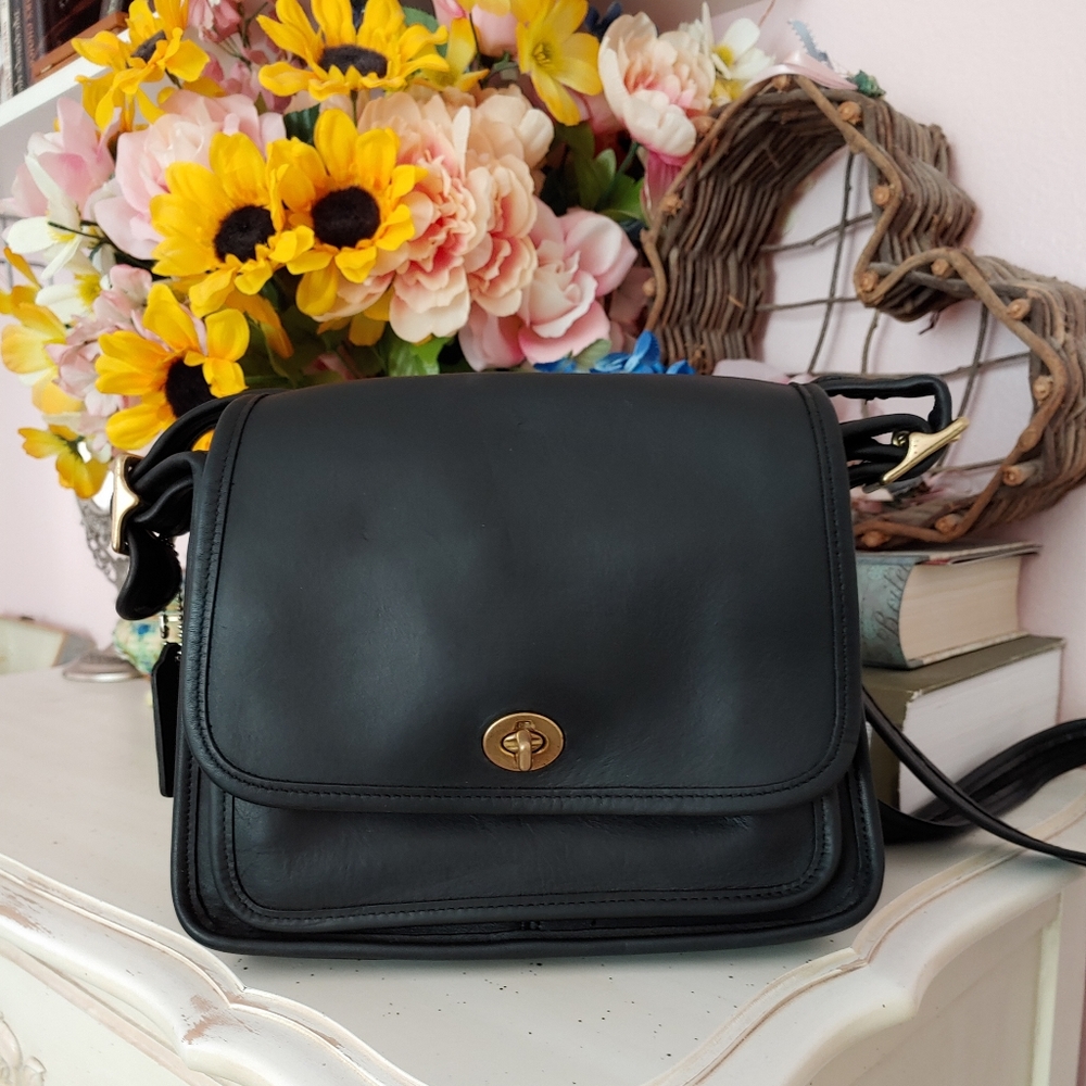 Vintage 90s Coach Rambler Legacy Crossbody Purse